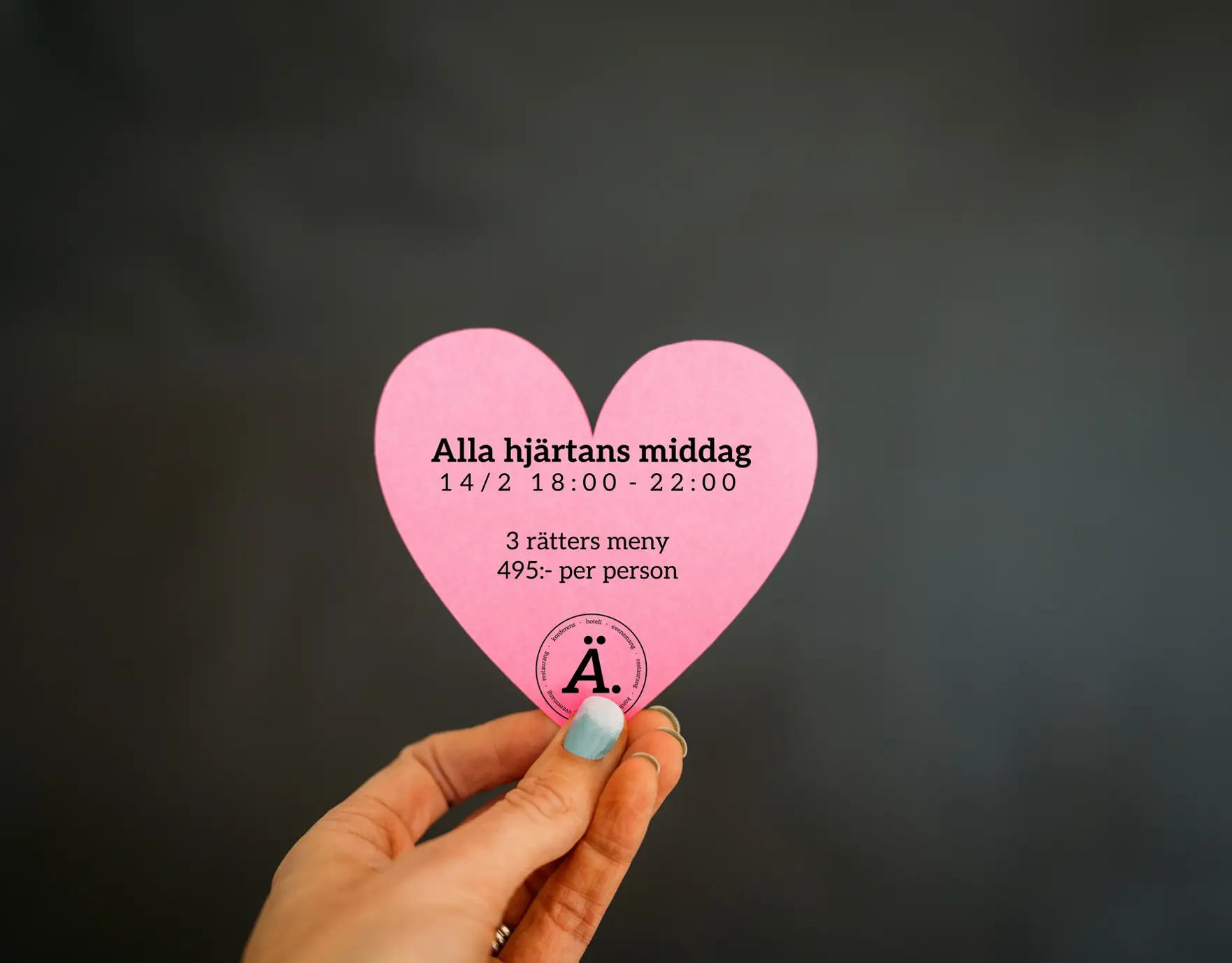 Alla hjärtans middag 14 februari